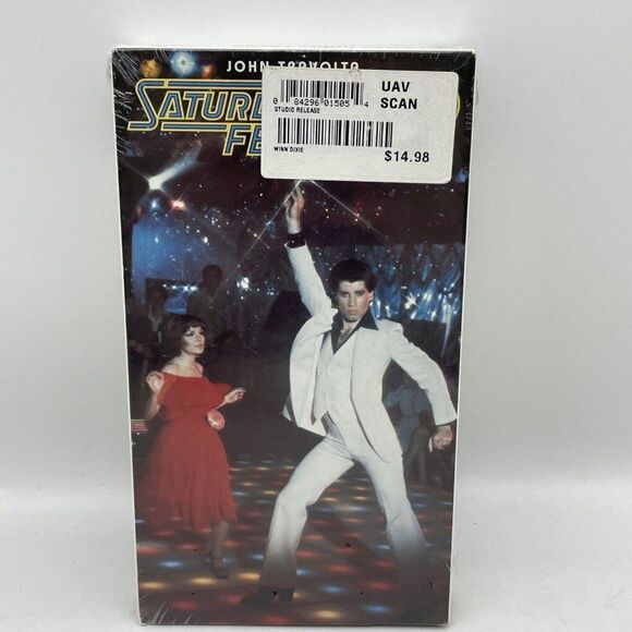 Saturday Night Fever VHS Tape Sealed Copyright 1977 / 1994 Sealed HTF NEW